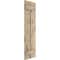 Ekena Millwork Rustic Two Board Spaced Board-n-Batten Pecky Cypress Faux Wood Shutters, 11 1/2"W x 30"H SHUBSS11X30PCPR - alternate 19